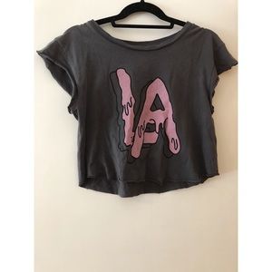 LA brandy melville crop